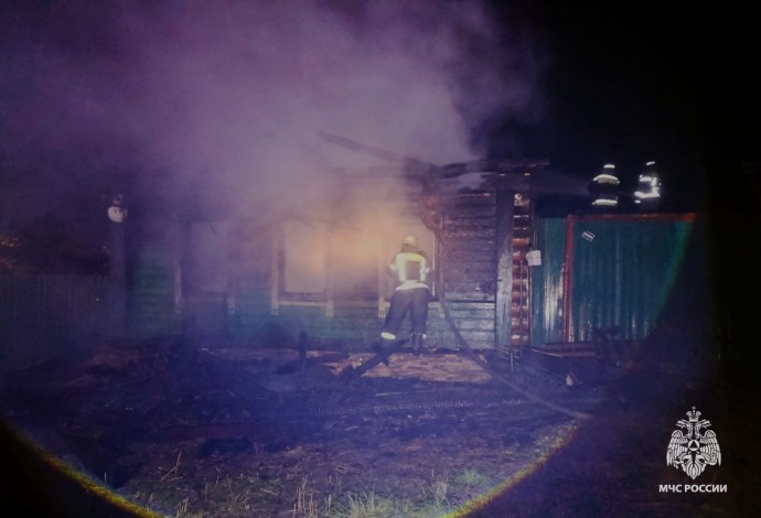 Два пенсионера погибли при пожарах в Тульской области