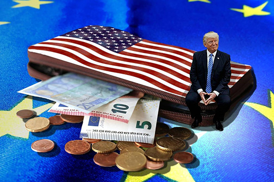 Кто «моргнёт первым»: Евросоюз и США на пороге торговой войны?