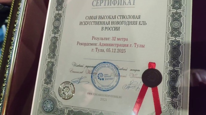 Ваша новая ёлка – просто огонь: Александр Овечкин поздравил туляков Ваша новая ёлка – просто огонь: Александр Овечкин поздравил туляков