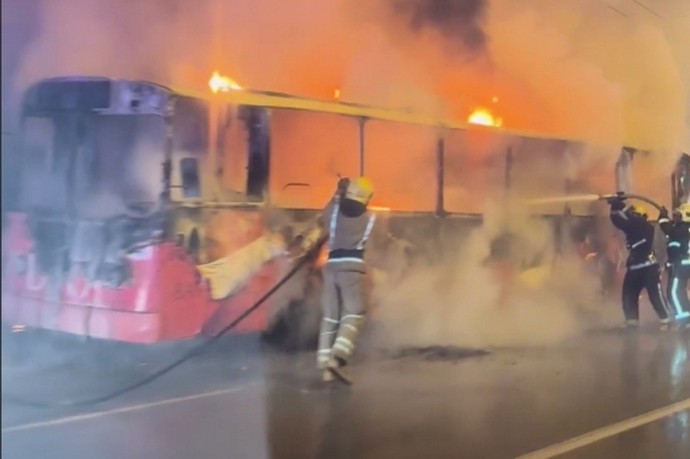 В Йошкар-Оле сгорел троллейбус В Йошкар-Оле сгорел троллейбус