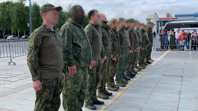 Из Уфы в зону СВО выехала группа военннослужащих