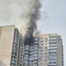 Два человека пострадали при пожаре в жилом доме в районе Чертаново Северное