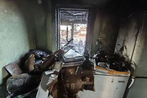 В Приамурье в пожаре пострадал молодой мужчина В Приамурье в пожаре пострадал молодой мужчина