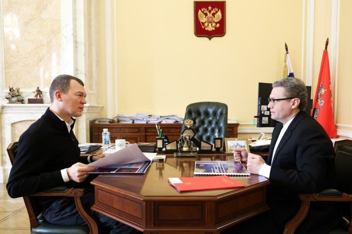 Глава Вологодчины Георгий Филимонов встретился с министром спорта РФ Михаилом Дегтяревым Глава Вологодчины Георгий Филимонов встретился с министром спорта РФ Михаилом Дегтяревым