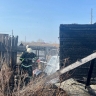 Крупный пожар в Тымовском районе тушили 14 человек