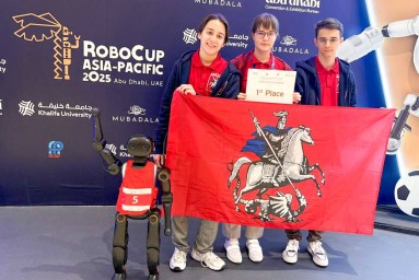 Школьники Москвы успешно выступили на международном чемпионате RoboCup в Абу-Даби