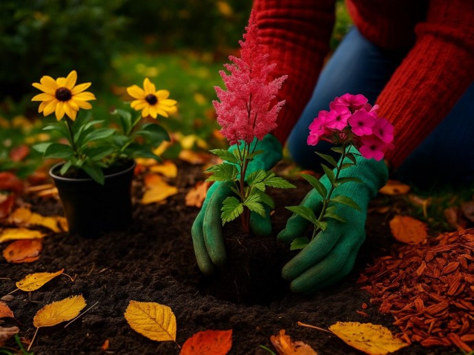 Подзимняя посадка ускоряет весеннее цветение многолетников Подзимняя посадка ускоряет весеннее цветение многолетников
