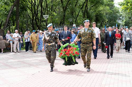 В Благовещенске отметили День Воздушно-десантных войск