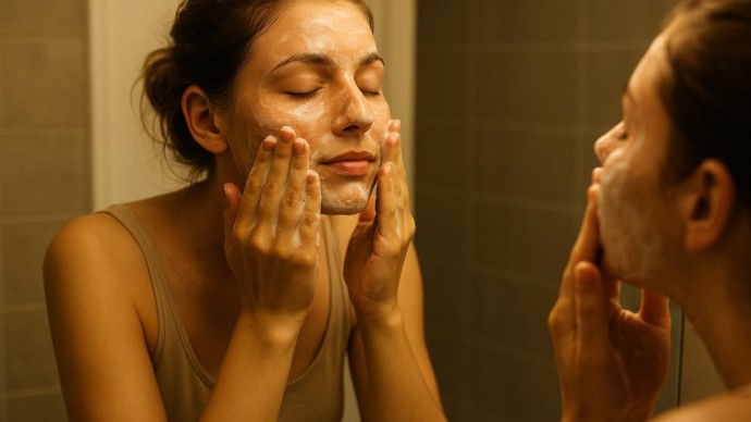 Elle: пренебрежение умыванием приводит к воспалениям и ускоренному старению кожи