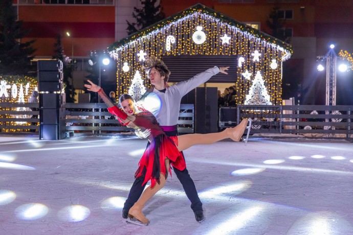 На площадках «Печатники» и «Руднево» ОЭЗ «Технополис Москва» открылось два бесплатных катка