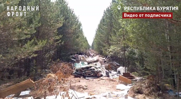 Прибрежный район Бурятии обрастает помойками