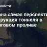 Названа самая перспективная конструкция тоннеля в Беринговом проливе