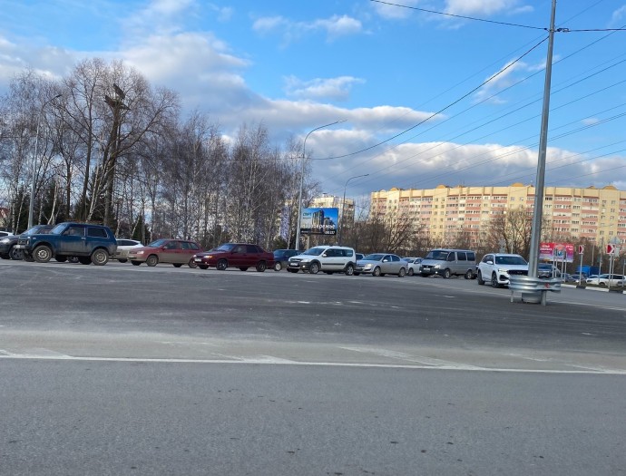 В Пензе встал в огромной пробке микрорайон ГПЗ