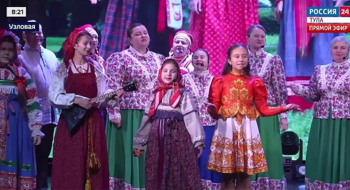В Тульской области гала-концертом подвели итоги фестиваля «Культурная среда»
