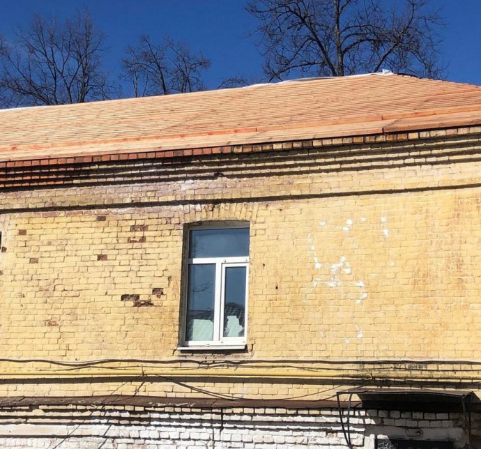 В Ярославле ремонтируют объект культурного наследия на улице Собинова