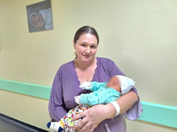 Жительница Башкирии родила десятого ребенка