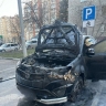 В Уфе женщина подожгла иномарку