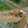 В Охе демонтировали детскую площадку, на которой пострадала девочка
