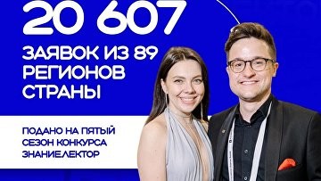 Более 20 тыс россиян стали участниками конкурса "Знание.Лектор"