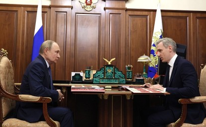 Встреча с губернатором Смоленской области Василием Анохиным