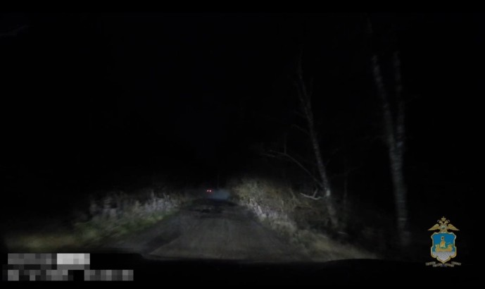 Пахнущий костромич попытался спрятаться от полиции в лесу