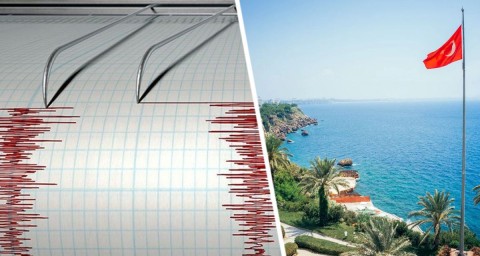 Землетрясение 5 баллов прямо на курортах Турции перепугало российских туристов, многие выбегали из отелей