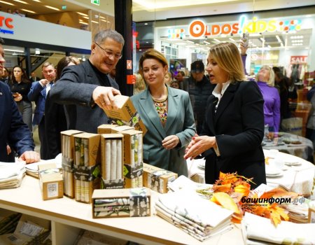 В Уфе открылся магазин изделий из белорусского льна