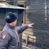 Полицейский в Иркутской области спас из горящего дома трех детей