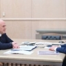 Встреча Михаила Мишустина с президентом компании «Технониколь» Сергеем Колесниковым