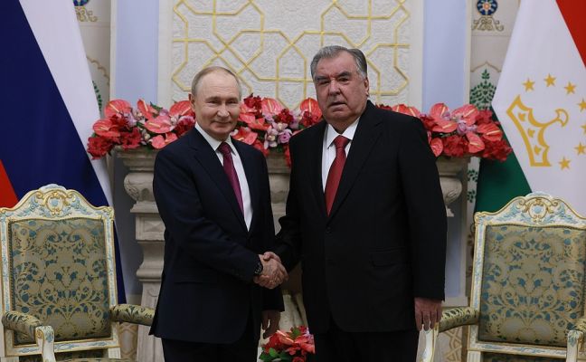 Путин: Россия и Таджикистан укрепляют оборону с учетом ситуации в регионе