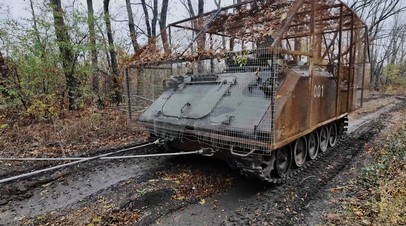 Восстановление трофеев: как бойцы ВС РФ на передовой ремонтируют западную технику