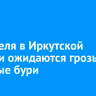 15 апреля в Иркутской области ожидаются грозы и пыльные бури