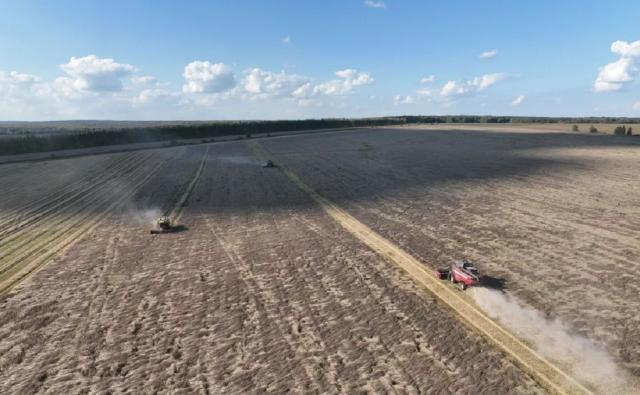 В Башкирии собрали 3,7 млн тонн зерна