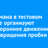 На Баумана в тестовом режиме организуют одностороннее движение для предотвращения пробки