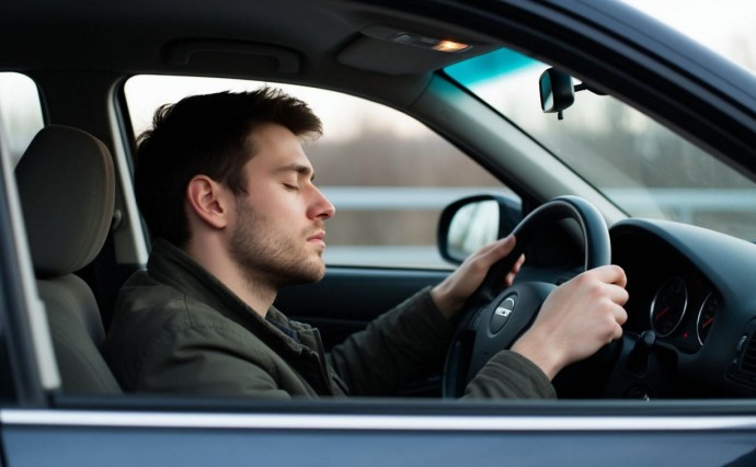 На Сахалине пьяный угонщик уснул в угнанном внедорожнике