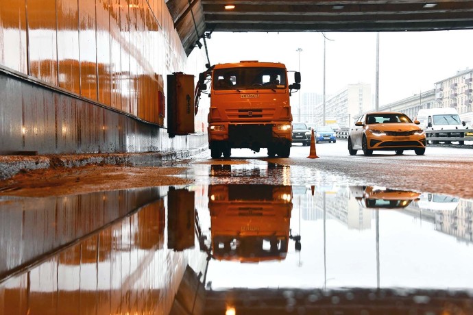 В столице привели в порядок более 100 транспортных тоннелей перед зимним периодом В столице привели в порядок более 100 транспортных тоннелей перед зимним периодом