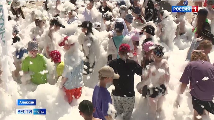 Миссию «Щекиноазот» прошли дети в лагере в Алексинском районе