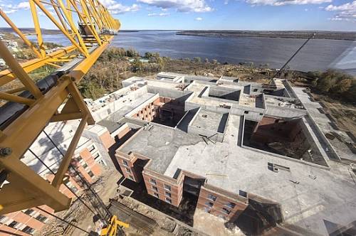 Дом соцобслуживания в Благовещенске готов почти наполовину Дом соцобслуживания в Благовещенске готов почти наполовину