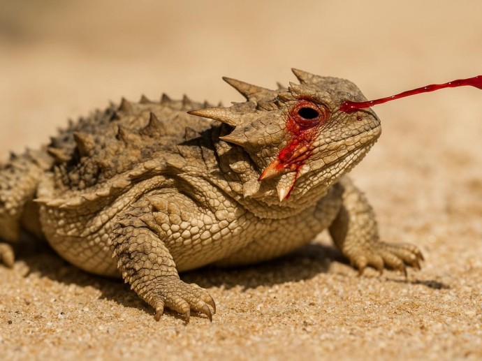 Песчаный демон с глазами, стреляющими кровью: существо длиной с ладонь стало ночным кошмаром