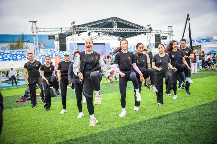 Фото. День физкультурника отмечают в Якутске