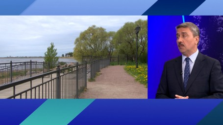 К концу года в Кронштадте появится полноценная пешеходная набережная