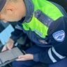 В Белогорском округе в результате ДТП загорелась машина
