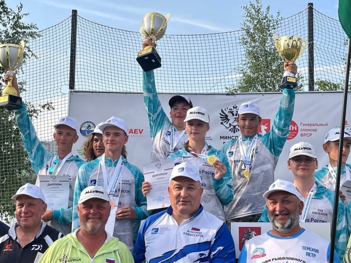 Юные рыболовы из Башкирии победили на первенстве России