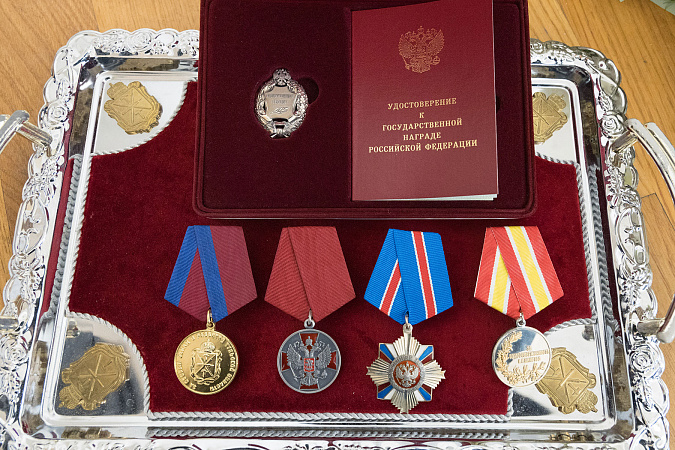 Игорь Щёголев и Дмитрий Миляев вручили правительственные награды тулякам