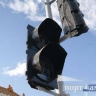 Светофор на оживленном перекрестке временно отключили в Благовещенске