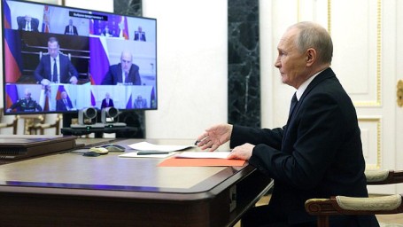 Председатель ГД принял участие в совещании Президента РФ с постоянными членами Совета Безопасности