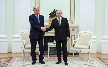 Встреча с Президентом Казахстана Касым-Жомартом Токаевым