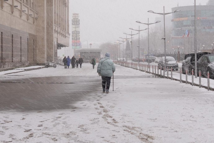 Вильфанд: Временный снежный покров в Москве пролежит неделю