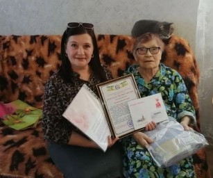 В Бурятии столетний юбилей отметила жительница Заиграевского района