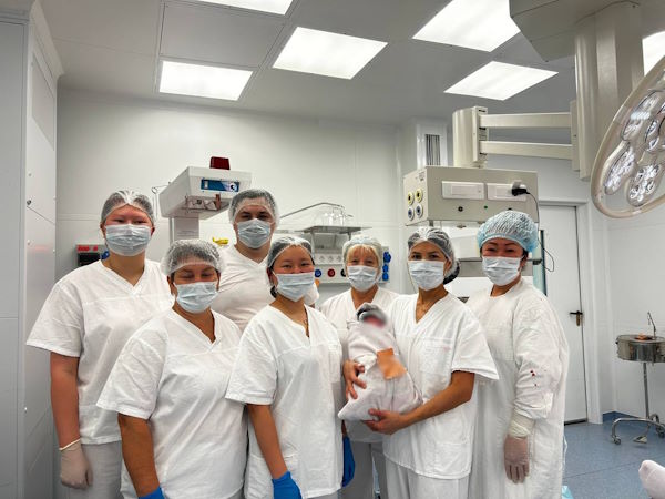 Девочка с весом почти 7 килограммов родилась в Улан-Удэ Девочка с весом почти 7 килограммов родилась в Улан-Удэ